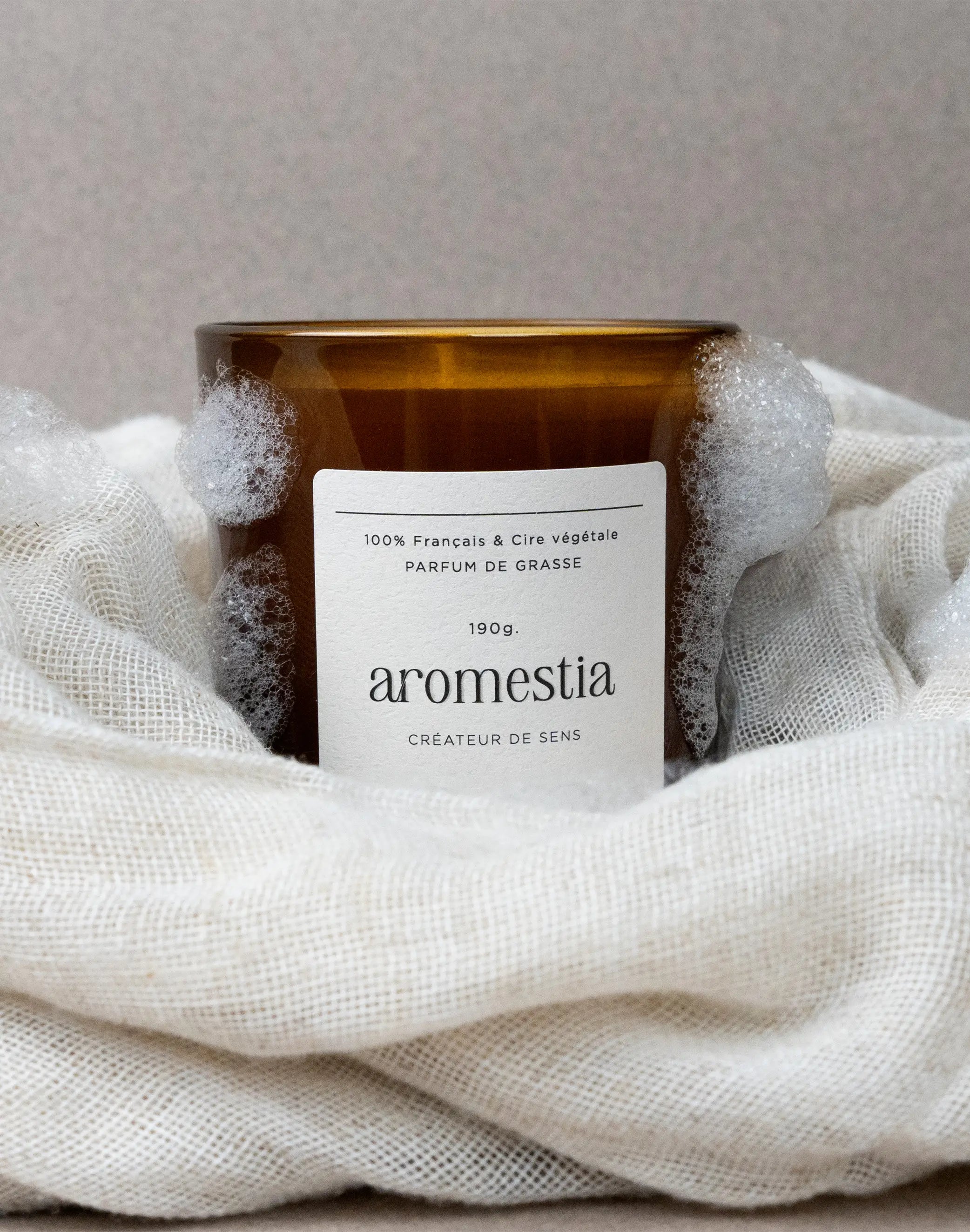 Bougie linge frais Aromestia