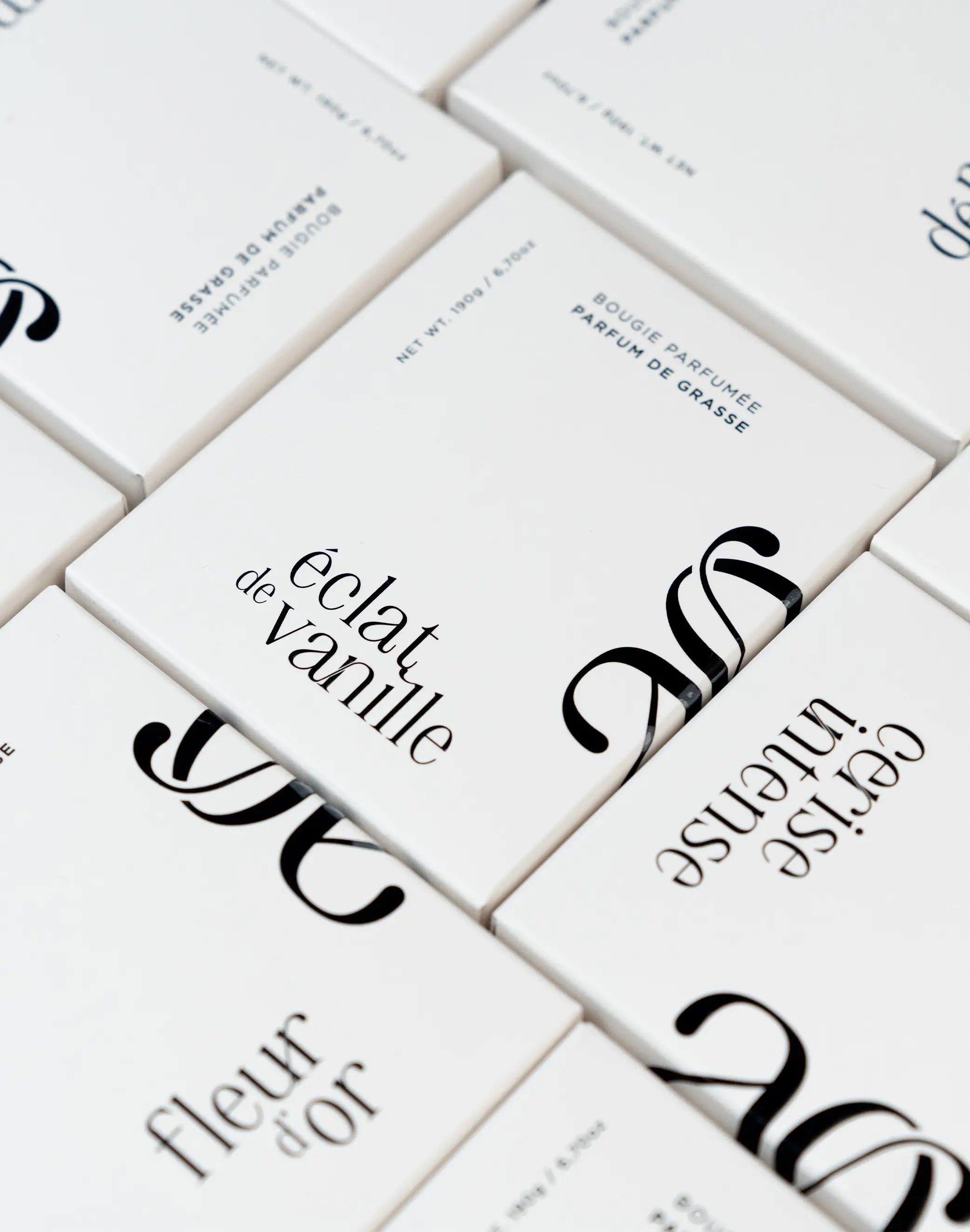 Emballage de bougie éclat de vanille Aromestia